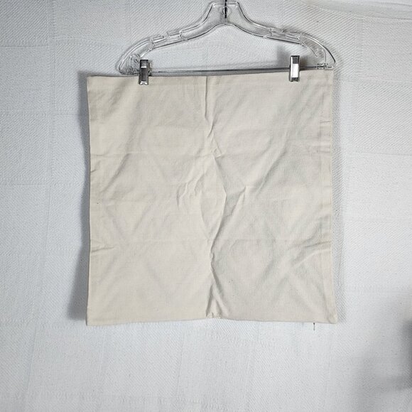 Geometric Diamond Pattern Blue and White Single Zip Throw Pillow Cover 19”x19” - Picture 11 of 16